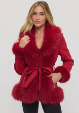 Red Hot Moment Coat