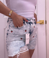 Judy Blue Cherry Shorts