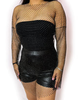 Mila Fishnet Dress
