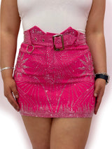 Ximena Rhinestone Skirt