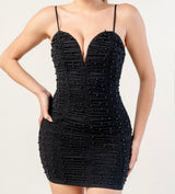Sweetheart Luxe Mini Dress