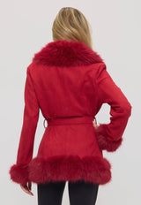 Red Hot Moment Coat