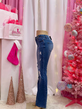 Vanessa Straight Leg - Medium Wash