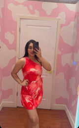 Verano Rosa Mini Dress