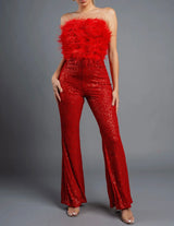 Red Obsession Jumpsuit