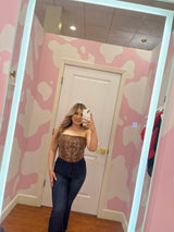 Emarya Vegan Western Top