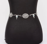 Vintage Longhorn Chain Belt