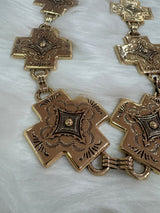 Cross Charm Belt