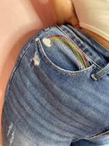 Judy Blue Rainbow - Plus size