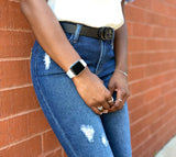 Go Buckle Colored Belt