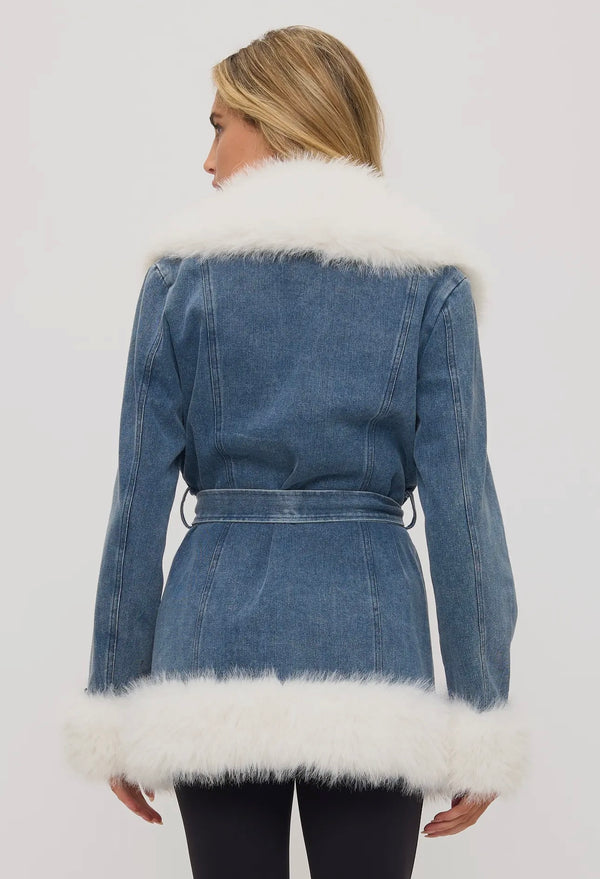 Winter Muse Denim Coat