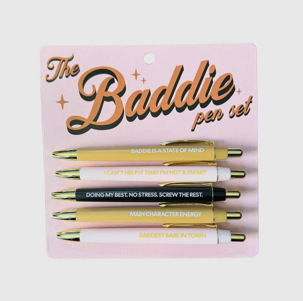 The Baddie Pen Set