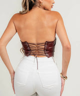 Rebel Lace-Top Corset