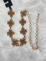 Cross Charm Belt