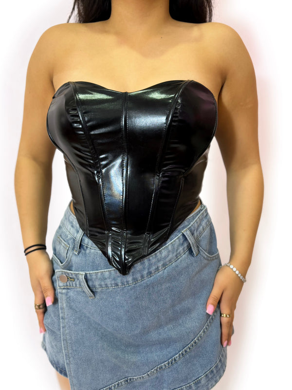 Ruby Corset Top- Black