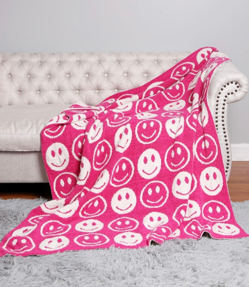 Smiley Cozy Blanket