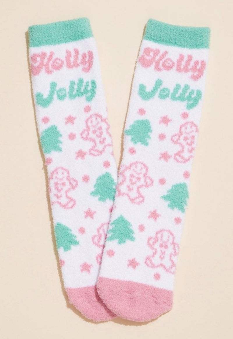 Holly Socks Gift Set