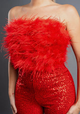 Red Obsession Jumpsuit