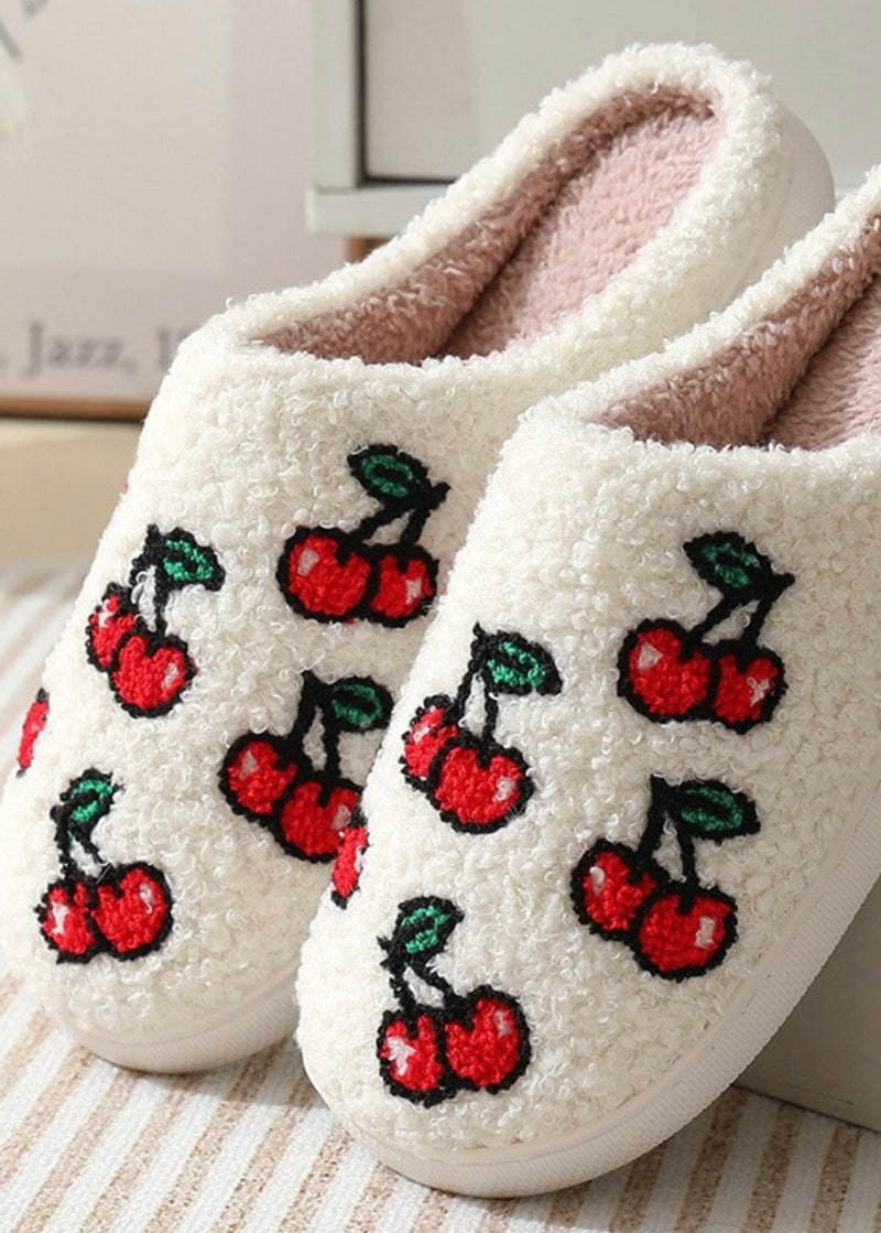 Cherry Slippers