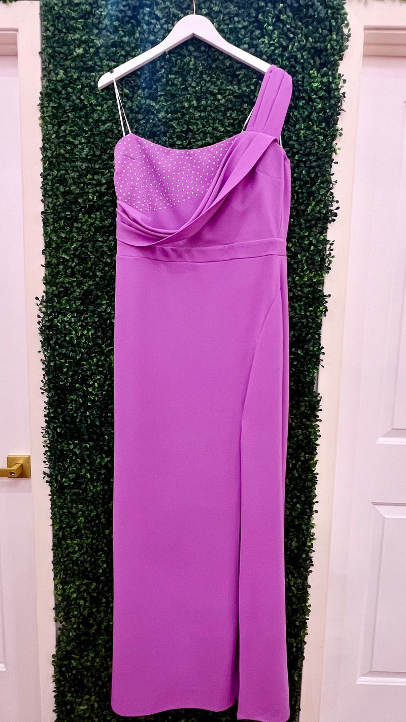 Sophia Dress Plus Size - Lavender