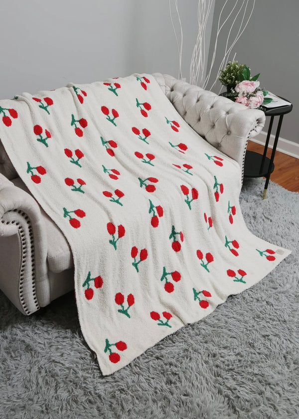 Cherry Cozy Blanket