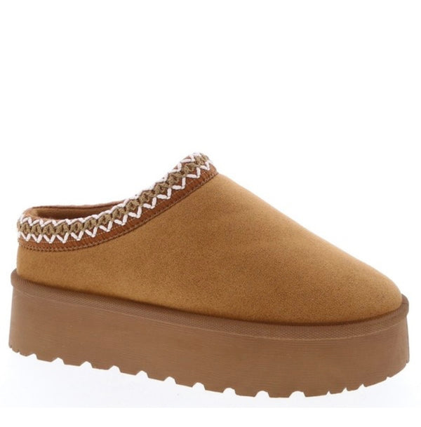 GG Cozy Slippers -Tan