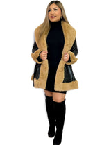 Eiza Faux Fur Coat