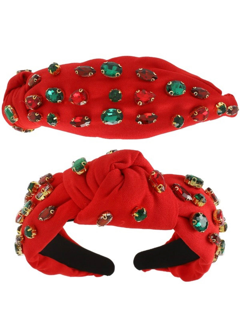 Embellished Christmas Headband