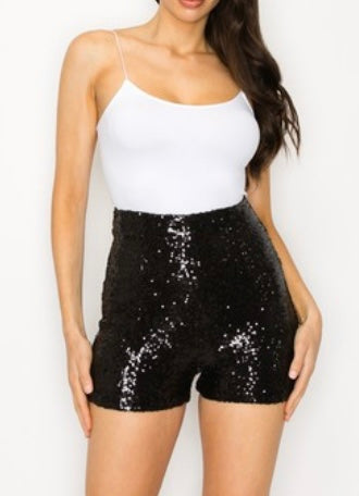 Shy Sequin Shorts