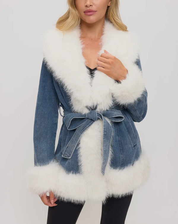 Winter Muse Denim Coat