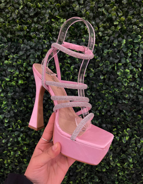 Jade Heels - Light Pink