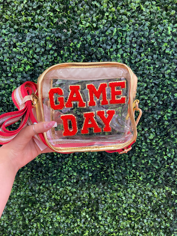 Game Day Chenille Patch Purse