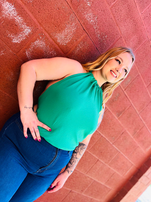 Beth Top Plus Size - Green