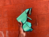 Sutton Platforms - Metallic Green