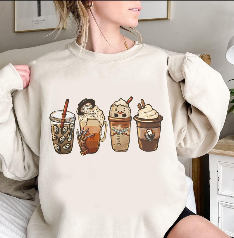Horror Coffee Sweatshirt