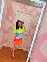Birthday Dress - Multi Color
