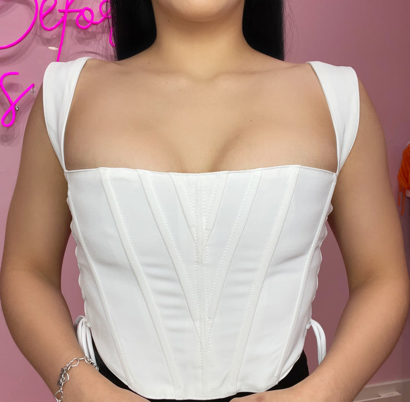 Cora Top- White