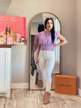 Judy Blue High Waisted White Skinny Jeans - Uptownmuse